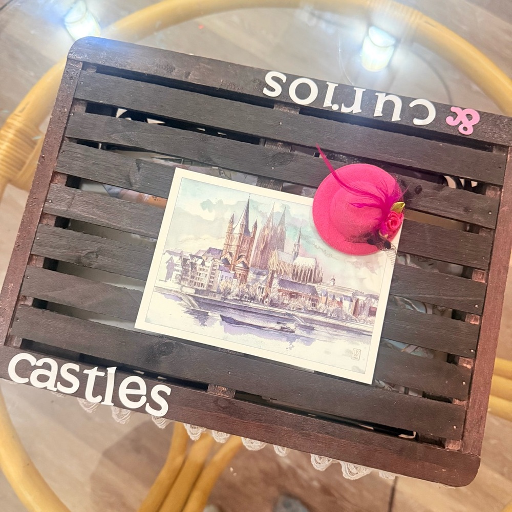 Castles & Curios™️ Grand Ephemera Archive Box | Curated Journaling Treasure